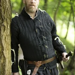 Epic Armoury 15de Eeuwse Acketon Zwart