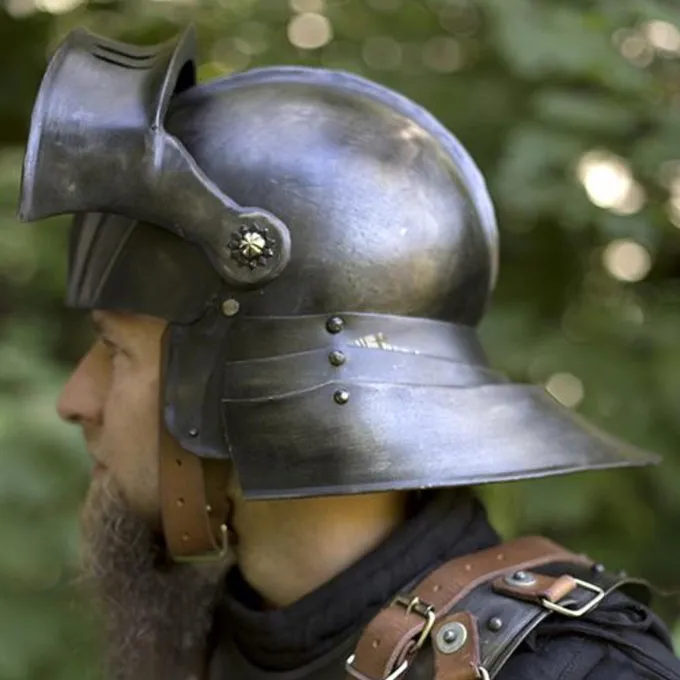 Epic Armoury 16de Eeuwse Sallet, Gepatineerd - Afbeelding 2