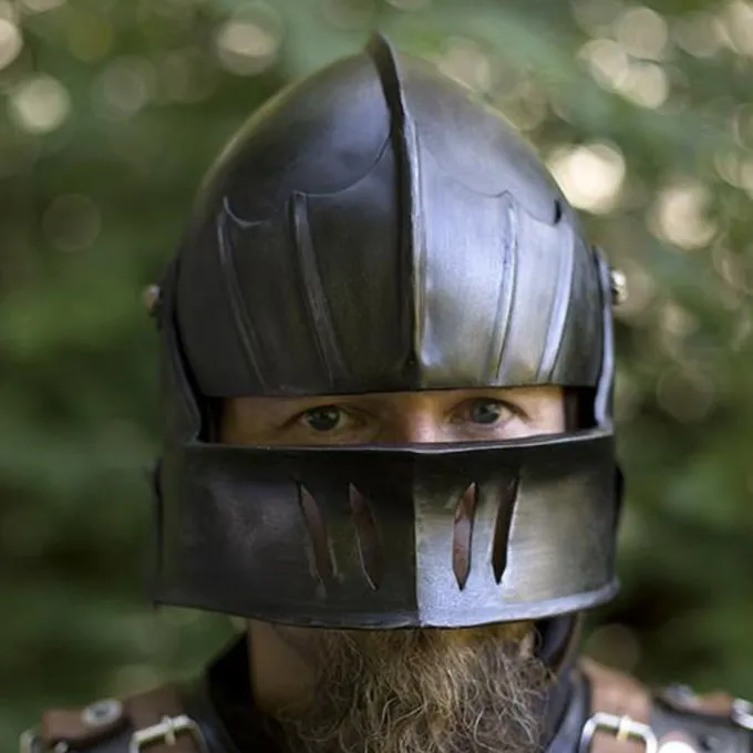 Epic Armoury 16de Eeuwse Sallet, Gepatineerd - Afbeelding 5