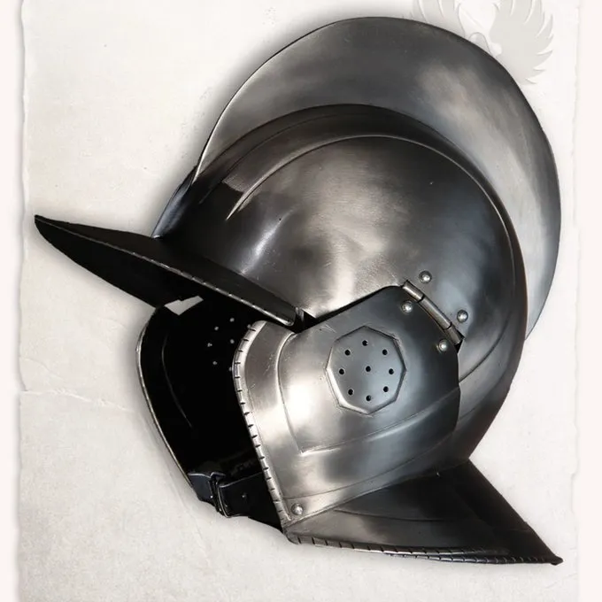 Mytholon 17de Eeuwse Burgonet Kaspar Gepolijst