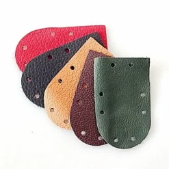 50x Nappaleren Rond Stuk Voor Schaalpantser, Lichtbruin