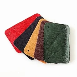 50x Nappaleren Smal Rechthoekig Stuk Voor Schaalpantser, Donkerbruin