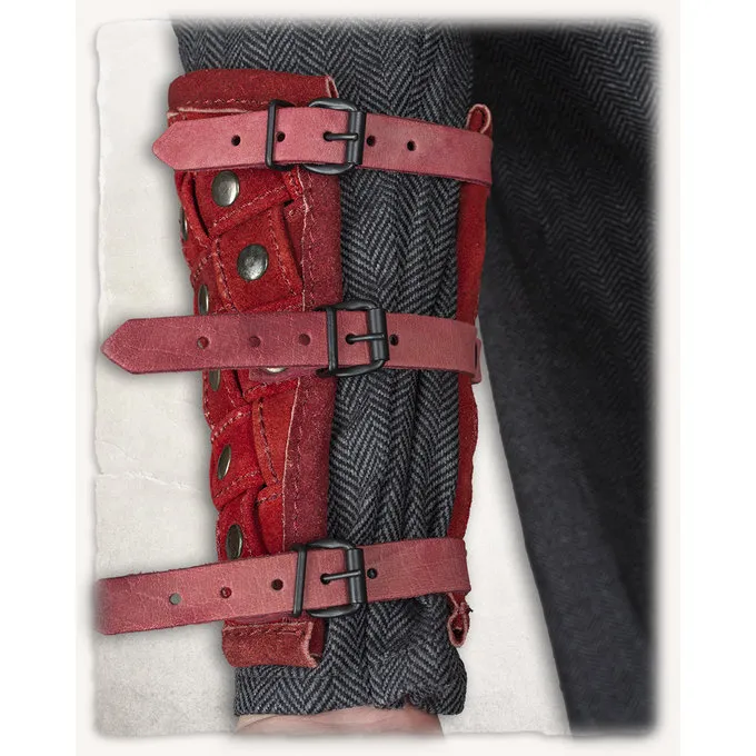 Mytholon Armbeschermers Robert, Rood - Afbeelding 5