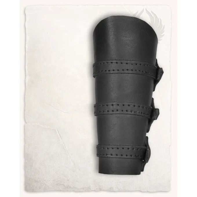 Mytholon Armbeschermers Simon, Zwart - Afbeelding 2