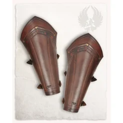 Mytholon Armbeschermers Torson Met Runen, Bruin