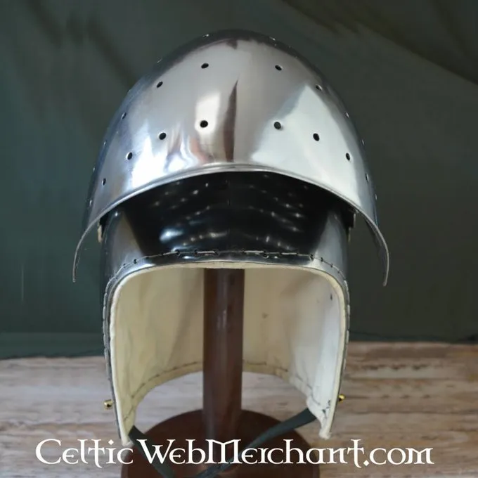 Ulfberth Battle-ready Gesloten Bascinet - Afbeelding 3