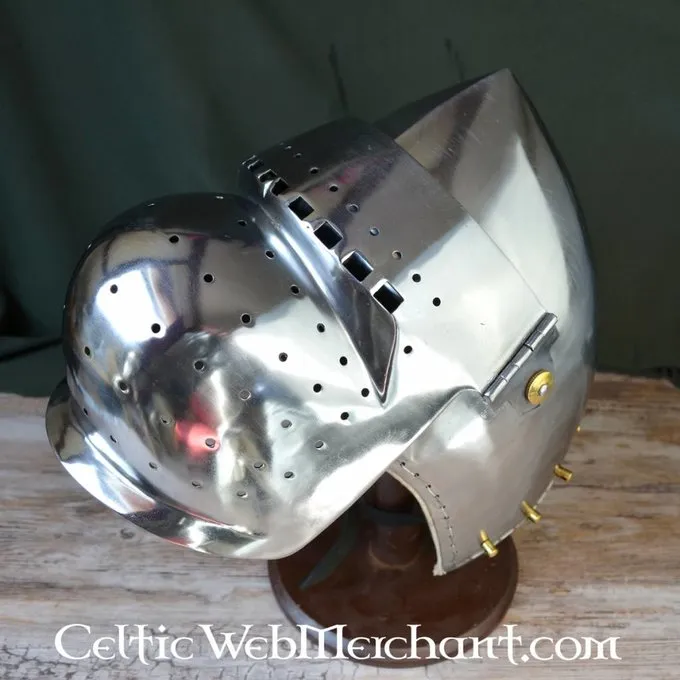 Ulfberth Battle-ready Gesloten Bascinet - Afbeelding 6