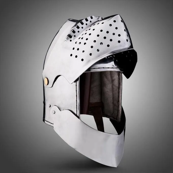 Marshal Historical Franse Bascinet - Afbeelding 3