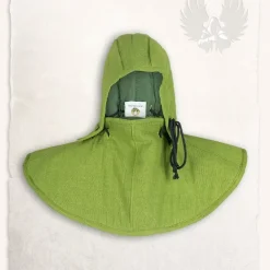 Mytholon Gambeson Kap En Kraag Aulber Linnen Groen