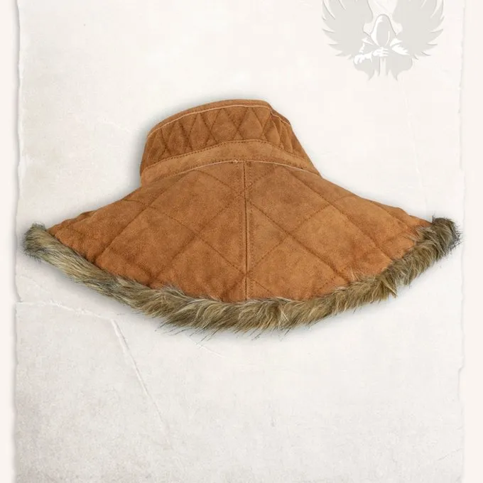 Mytholon Gambeson Kraag Nimue Suedeleer Lichtbruin - Afbeelding 2