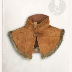 Mytholon Gambeson Kraag Nimue Suedeleer Lichtbruin