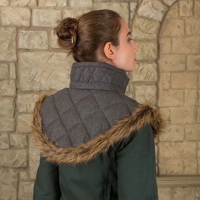 Mytholon Gambeson Kraag Nimue Wol Grijs - Afbeelding 5
