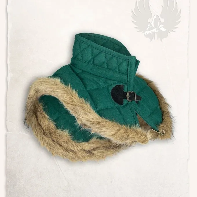 Mytholon Gambeson Kraag Nimue Wol Groen - Afbeelding 4