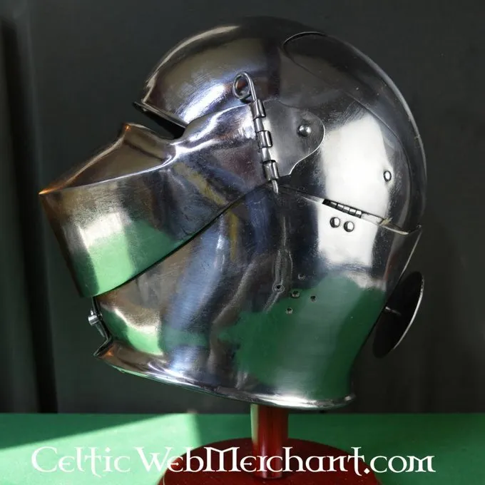 Marshal Historical Gesloten Helm Avant Harnas - Afbeelding 3