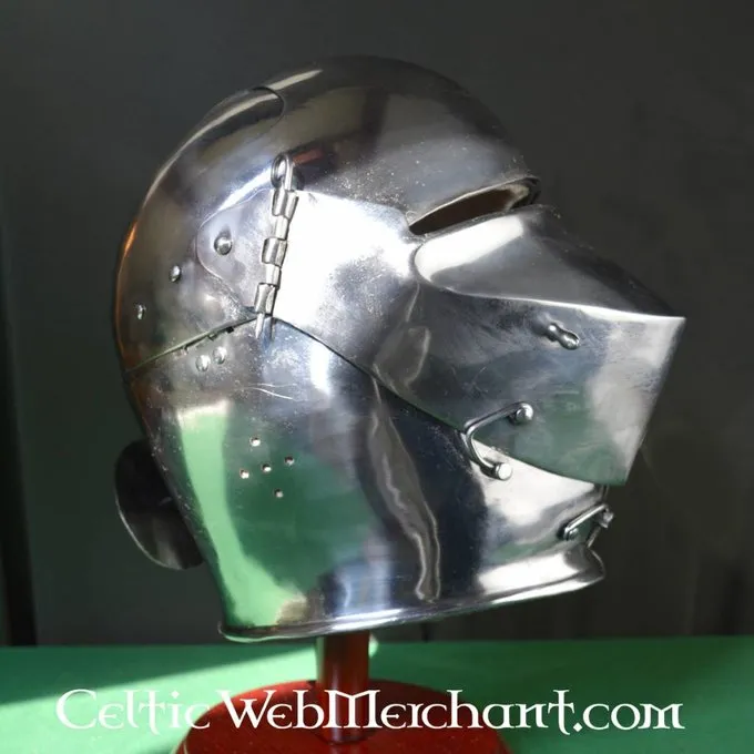 Marshal Historical Gesloten Helm Avant Harnas - Afbeelding 4