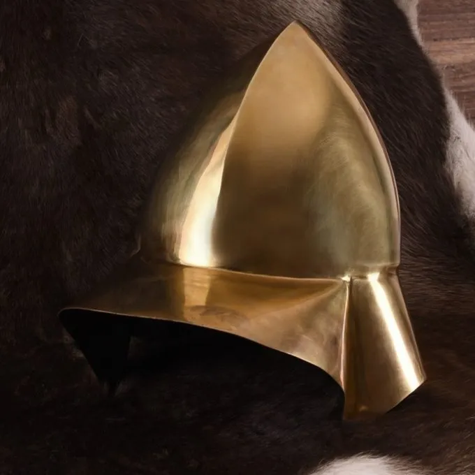 Deepeeka Griekse Boeotische Helm, Messing