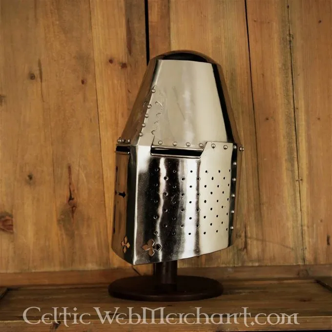 Deepeeka Grote Helm Met Leren Inleg - Afbeelding 3