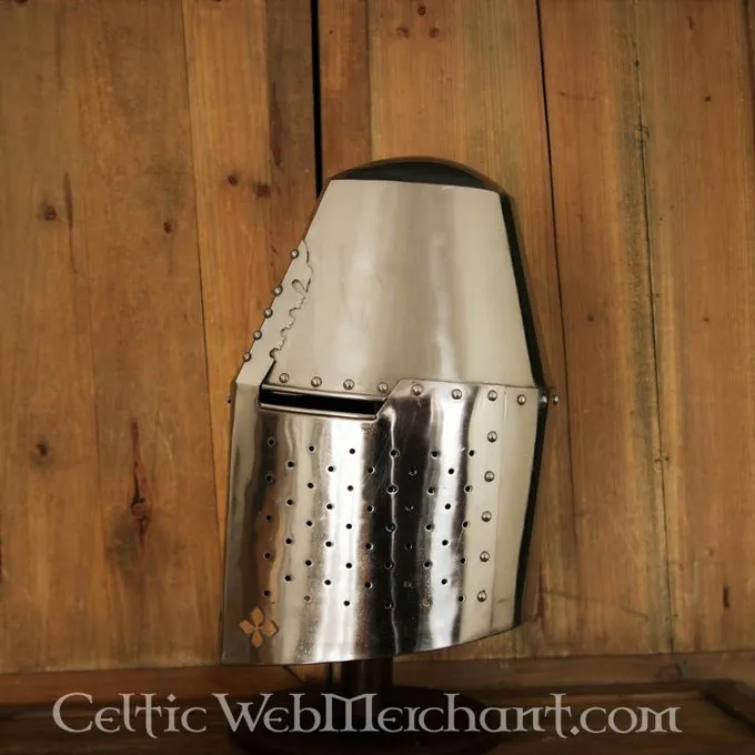 Deepeeka Grote Helm Met Leren Inleg - Afbeelding 4