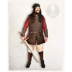 Mytholon Leder Pantser Ragur, Bruin