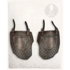 Mytholon Leder Tassets Gawain, Bruin