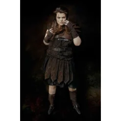 Mytholon Leder Wambuisrok Tenebra, Bruin