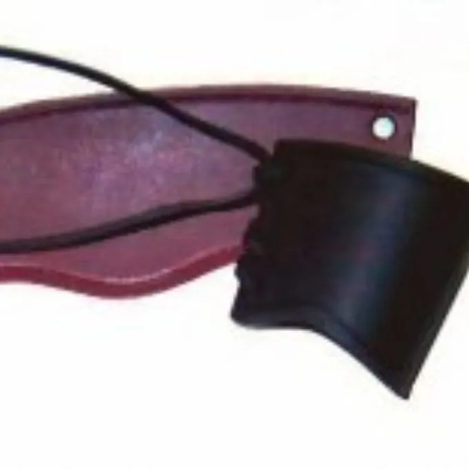 Leren Armbeschermer Bruin, Kort, M - Afbeelding 2