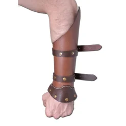 Deepeeka Leren Armbeschermers Cnut