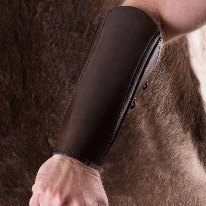 Deepeeka Leren Armbeschermers Sihtric - Afbeelding 3