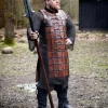 Epic Armoury Leren Brigandine Lang, Bruin