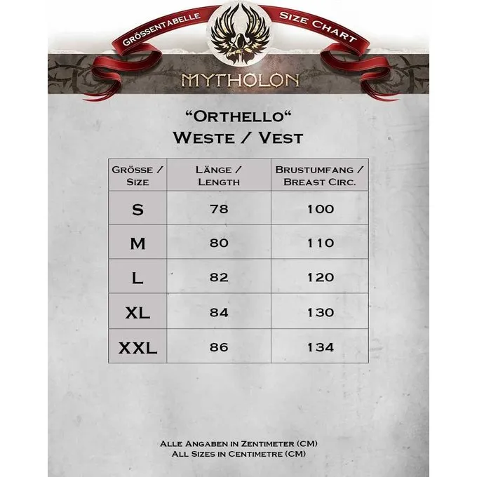 Mytholon Leren Vest Orthello, Bruin - Afbeelding 4