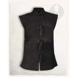 Mytholon Leren Vest Orthello, Zwart