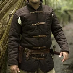 Epic Armoury Middeleeuwse Riemwambuis Bruin