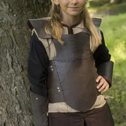 Epic Armoury RFB Leren Borstpantser S, Bruin