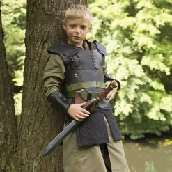 Epic Armoury RFB Leren Borstpantser S, Zwart