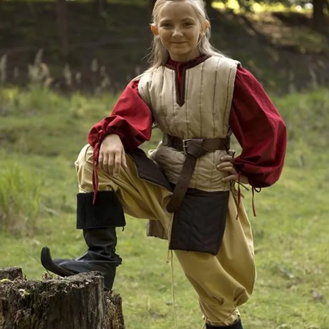 Epic Armoury RFB Mouwloze Wambuis Voor Kinderen, Beige - Afbeelding 2