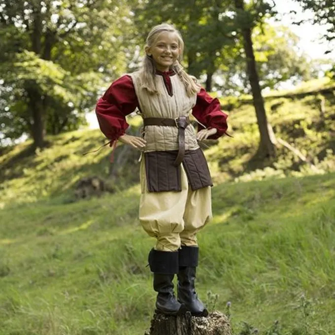 Epic Armoury RFB Mouwloze Wambuis Voor Kinderen, Beige - Afbeelding 5