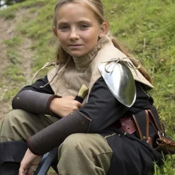 Epic Armoury RFB Wambuiskraag Met Schouderpantser, Beige