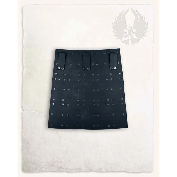 Mytholon Splitleer Tassets Quintus, Zwart - Afbeelding 3