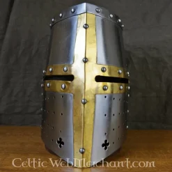 Deepeeka Tempeliershelm Met Messingen Kruis